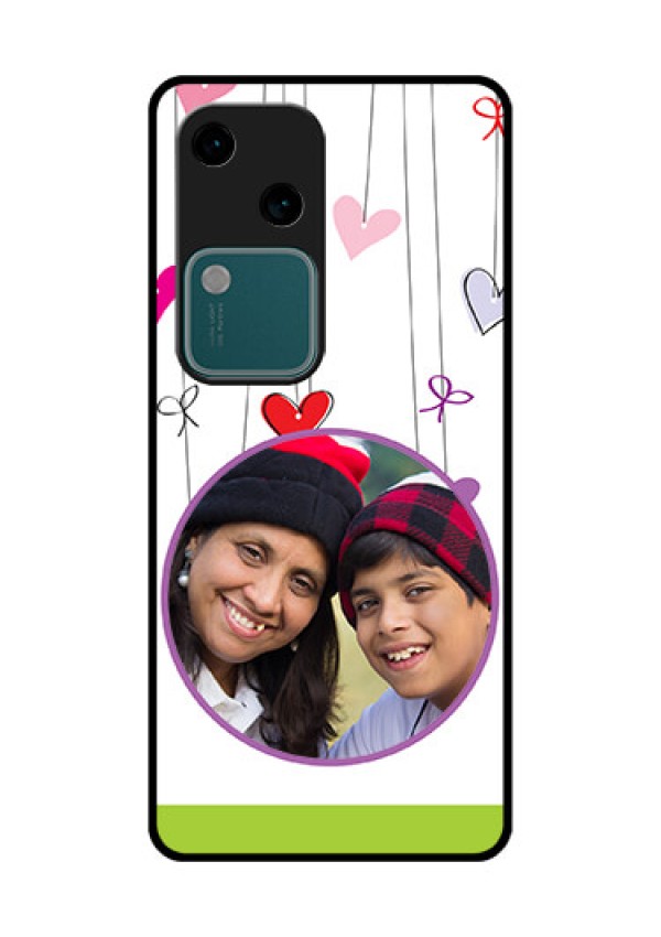 Vivo V30 5G Custom Glass Phone Case - Cute Kids Phone Case Design
