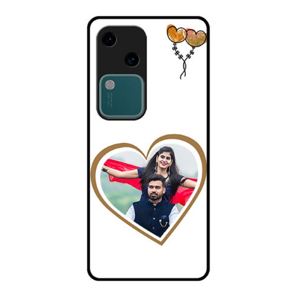 Vivo V30 5G Custom Glass Phone Case - You & Me Design