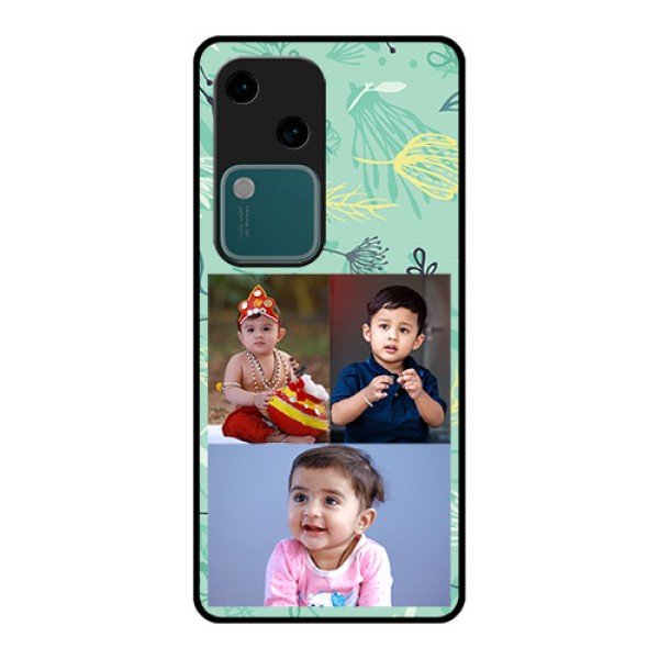 Vivo V30 5G Custom Glass Phone Case - Forever Family Design