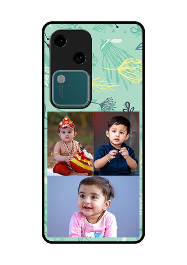 Vivo V30 5G Custom Glass Phone Case - Forever Family Design