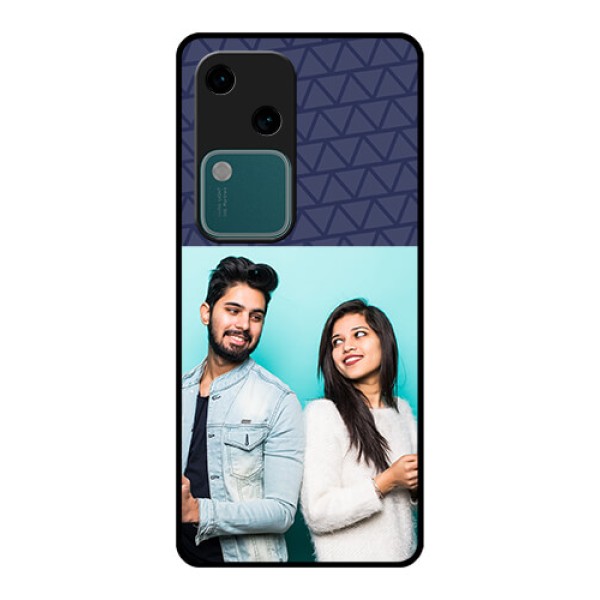 Vivo V30 5G Custom Glass Phone Case - With Best Friends Design Vivo V30 5G Custom Glass Phone Case - With Best Friends Design