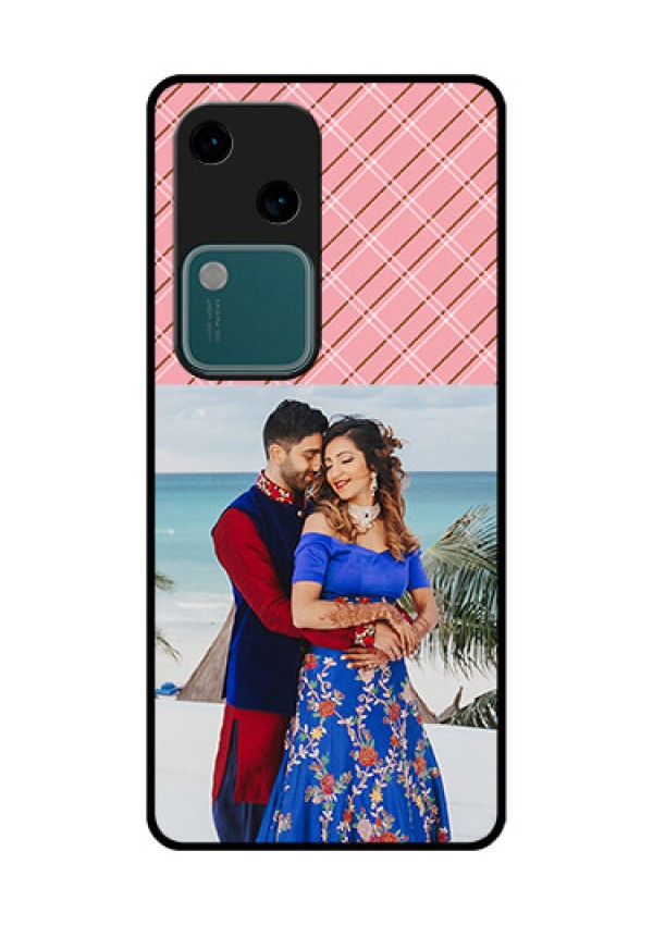 Vivo V30 5G Custom Glass Phone Case - Together Forever Design