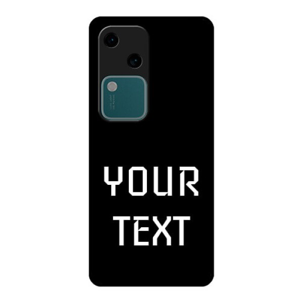 Vivo V30 5G Custom Glass Phone Case - Your Name Design