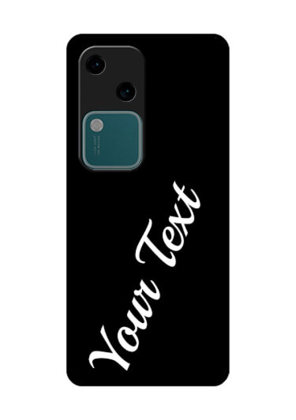 Vivo V30 5G Custom Glass Phone Case - With Your Name Design