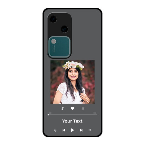 Vivo V30 5G Custom Glass Phone Case - Play The Music Design
