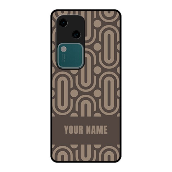 Vivo V30 5G Custom Glass Phone Case - Captivating Zero Pattern Design Vivo V30 5G Custom Glass Phone Case - Captivating Zero Pattern Design