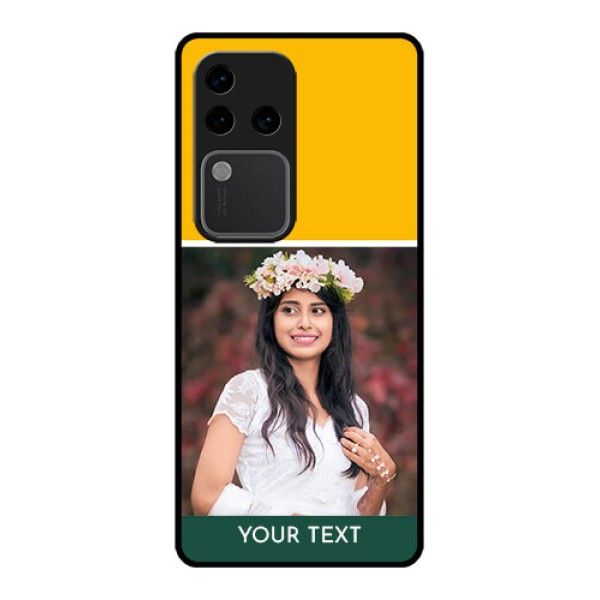 Vivo V30 Pro 5G Custom Glass Phone Case - Love You Design