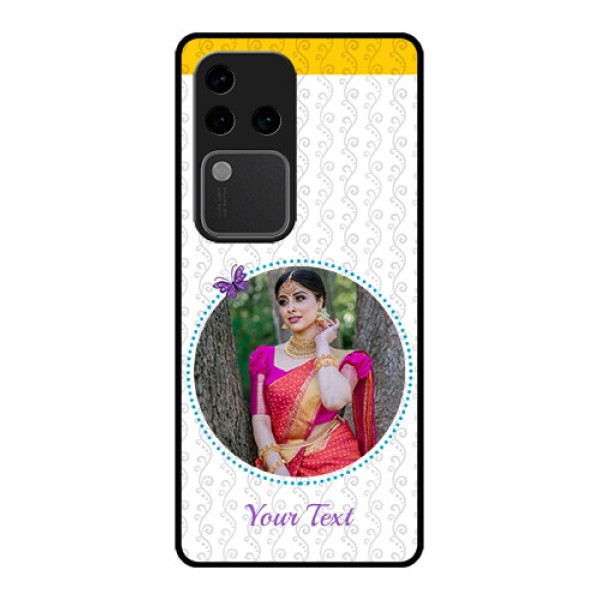 Vivo V30 Pro 5G Custom Glass Phone Case - Girls Premium Case Design