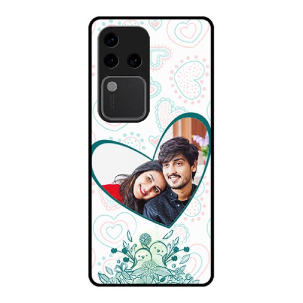 Vivo V30 Pro 5G Custom Glass Phone Case - Premium Couple Design