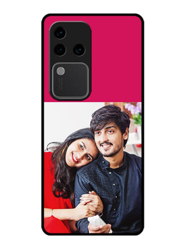 Custom Vivo V30 Pro 5G Custom Glass Phone Case - Anniversary Cover Design