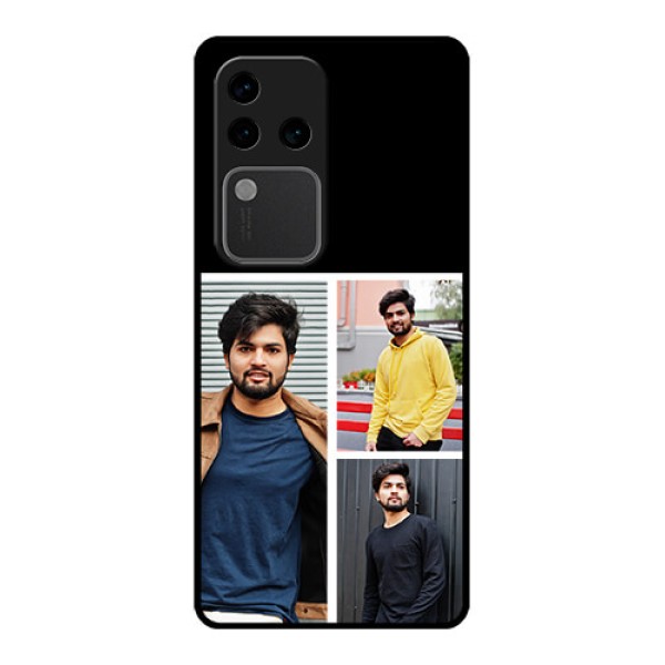 Vivo V30 Pro 5G Custom Glass Phone Case - Upload Multiple Picture Design Vivo V30 Pro 5G Custom Glass Phone Case - Upload Multiple Picture Design