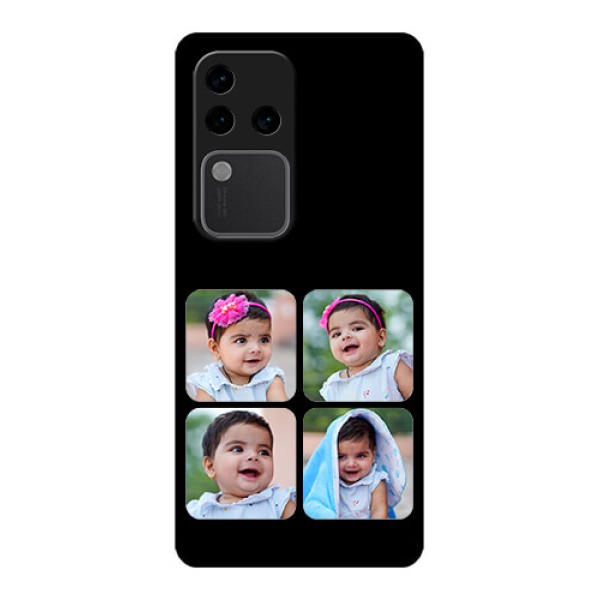 Vivo V30 Pro 5G Custom Glass Phone Case - Multiple Pictures Design Vivo V30 Pro 5G Custom Glass Phone Case - Multiple Pictures Design