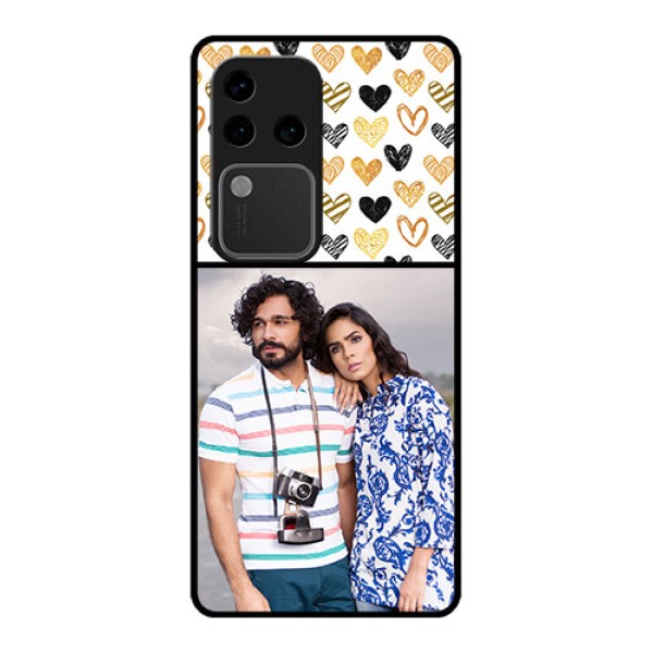 Vivo V30 Pro 5G Custom Glass Phone Case - Love Symbol Design