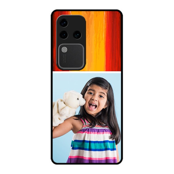 Vivo V30 Pro 5G Custom Glass Phone Case - Multi Color Design