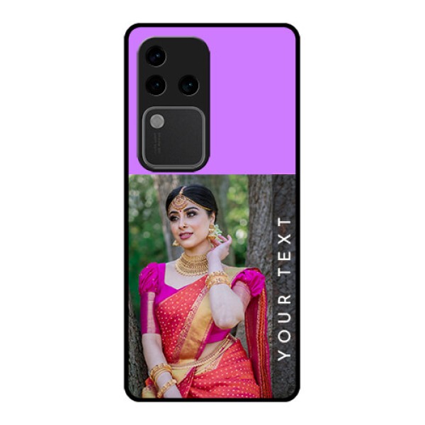 Vivo V30 Pro 5G Custom Glass Phone Case - Birthday Icons Design