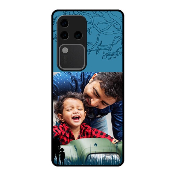 Vivo V30 Pro 5G Custom Glass Phone Case - Best Dad Design