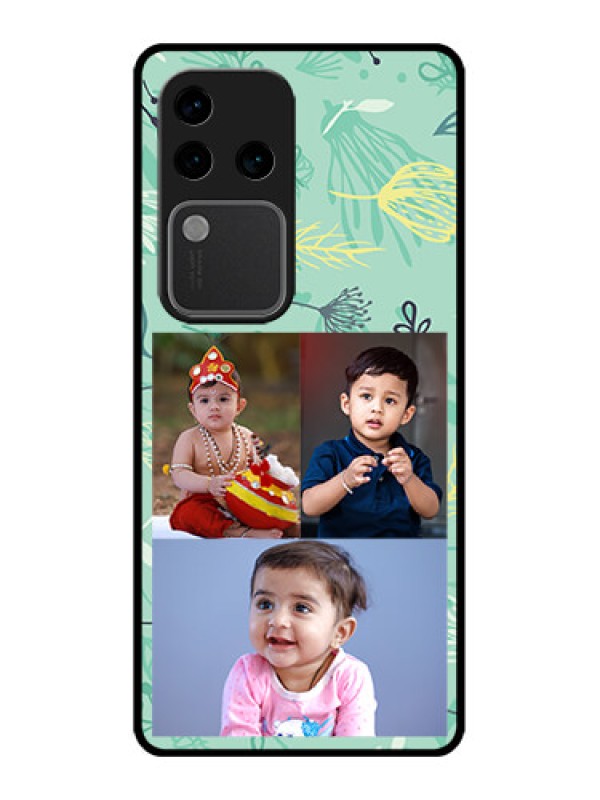Custom Vivo V30 Pro 5G Custom Glass Phone Case - Forever Family Design