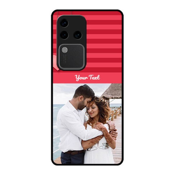 Vivo V30 Pro 5G Custom Glass Phone Case - Valentines Day Design