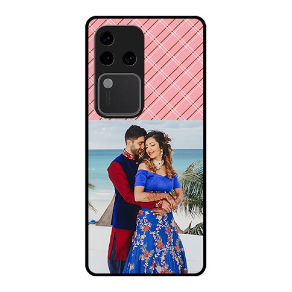 Vivo V30 Pro 5G Custom Glass Phone Case - Together Forever Design