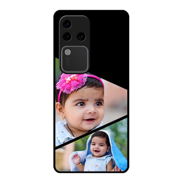 Vivo V30 Pro 5G Custom Glass Phone Case - Semi Cut Design