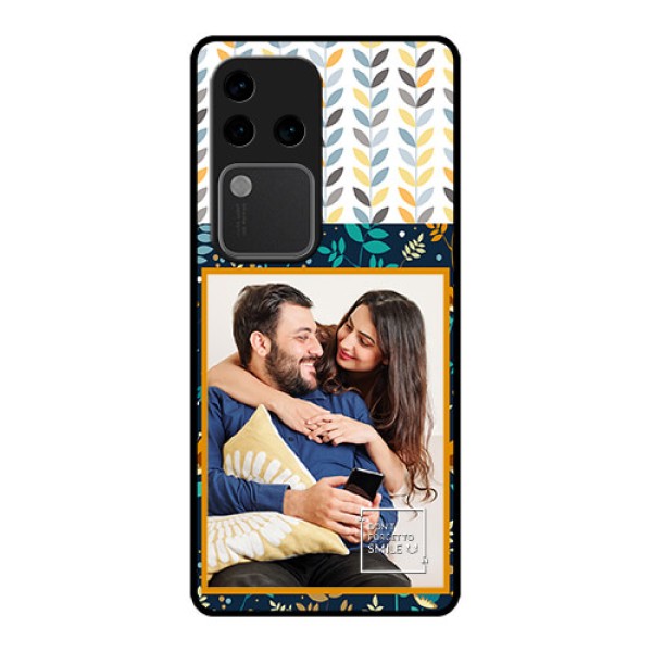 Vivo V30 Pro 5G Custom Glass Phone Case - Pattern Design