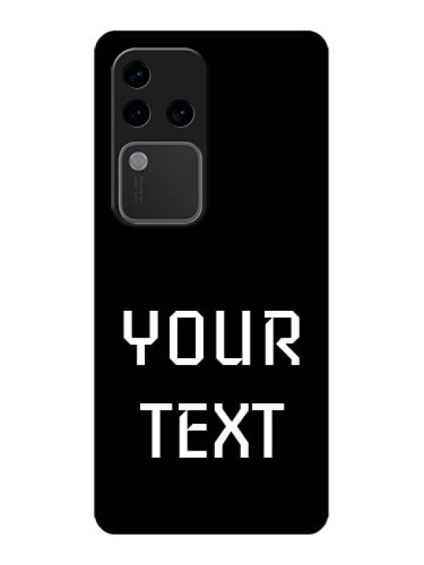 Custom Vivo V30 Pro 5G Custom Glass Phone Case - Your Name Design