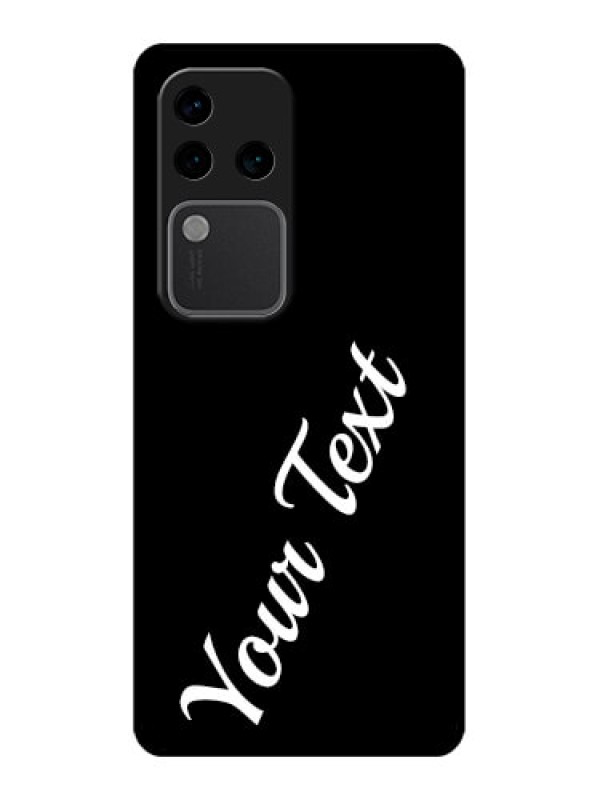 Custom Vivo V30 Pro 5G Custom Glass Phone Case - With Your Name Design
