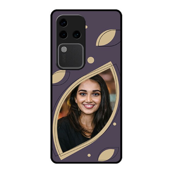 Vivo V30 Pro 5G Custom Glass Phone Case - Falling Leaf Design