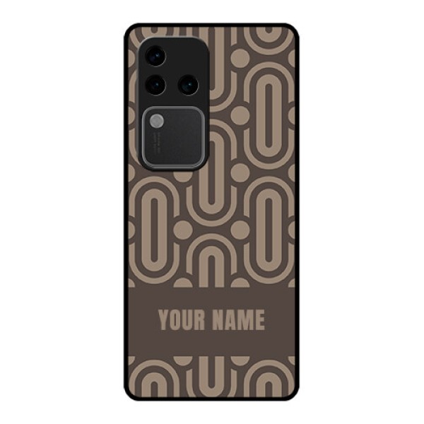 Vivo V30 Pro 5G Custom Glass Phone Case - Captivating Zero Pattern Design Vivo V30 Pro 5G Custom Glass Phone Case - Captivating Zero Pattern Design