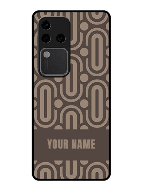Custom Vivo V30 Pro 5G Custom Glass Phone Case - Captivating Zero Pattern Design