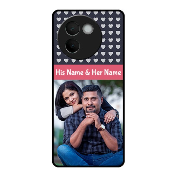 Vivo V30E 5G Custom Glass Phone CaseLove Symbols Design