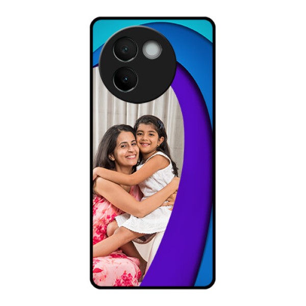Vivo V30E 5G Custom Glass Phone CaseSimple Pattern Design