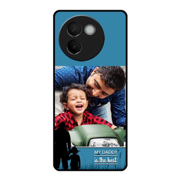 Vivo V30E 5G Custom Glass Phone CaseBest Dad Design