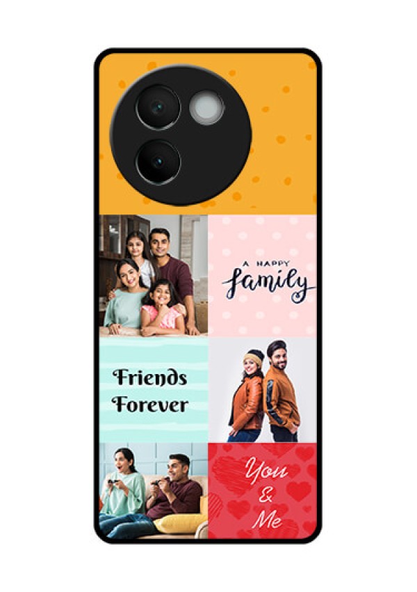 Vivo V30E 5G Custom Glass Phone CaseImages With Quotes Design