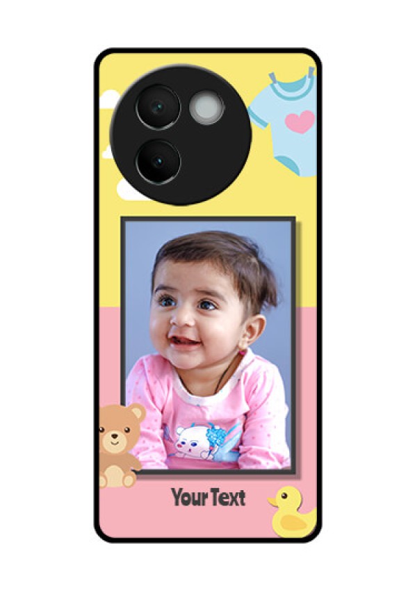 Vivo V30E 5G Custom Glass Phone CaseKids 2 Color Design