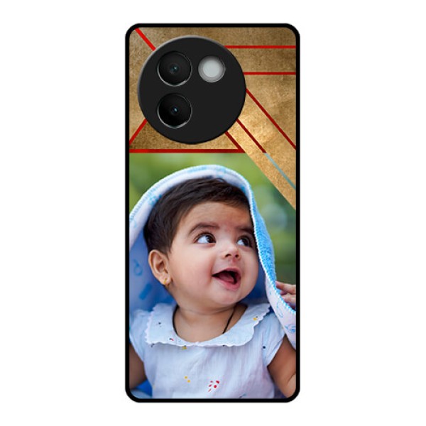 Vivo V30E 5G Custom Glass Phone CaseGradient Abstract Texture Design Vivo V30E 5G Custom Glass Phone CaseGradient Abstract Texture Design