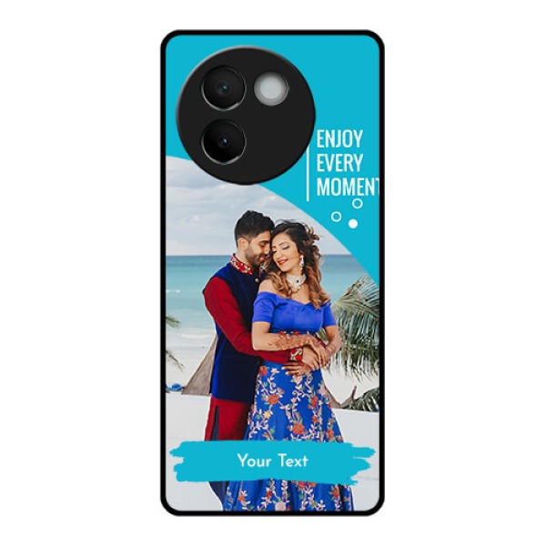 Vivo V30E 5G Custom Glass Phone CaseHappy Moment Design