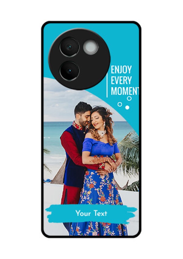 Vivo V30E 5G Custom Glass Phone CaseHappy Moment Design