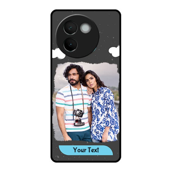 Vivo V30E 5G Custom Glass Phone CaseSplashes With Love Doodles Design Vivo V30E 5G Custom Glass Phone CaseSplashes With Love Doodles Design