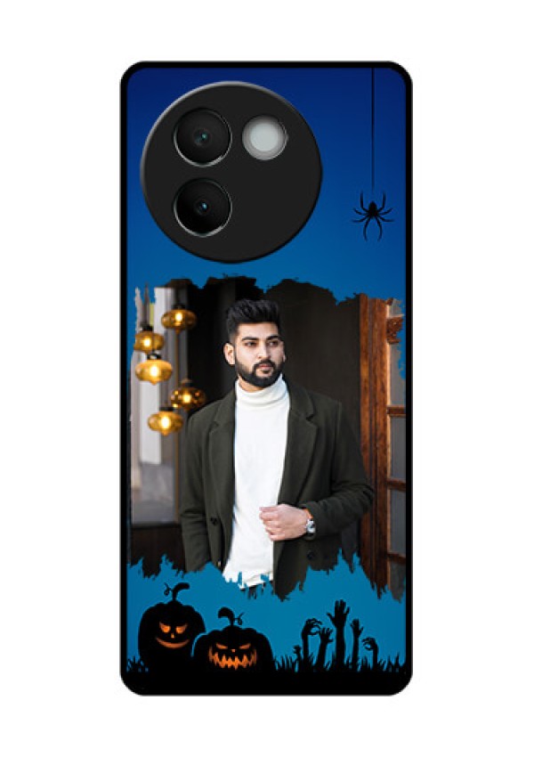 Vivo V30E 5G Custom Glass Phone CaseWith Pro Halloween Design