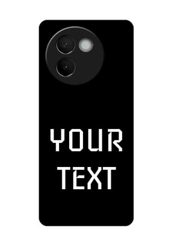 Vivo V30E 5G Custom Glass Phone CaseYour Name Design