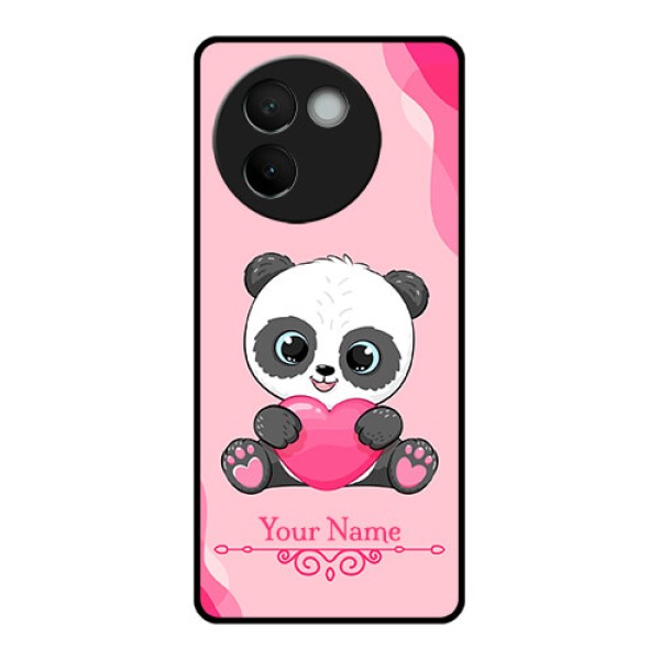 Vivo V30E 5G Custom Glass Phone CaseCute Panda Design