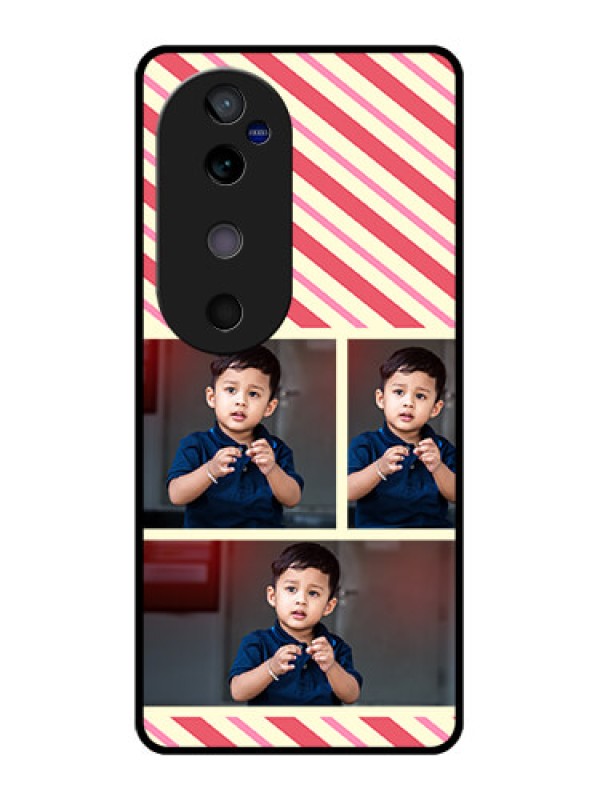 Custom Vivo V40 5G Custom Glass Phone CasePicture Upload Mobile Case Design