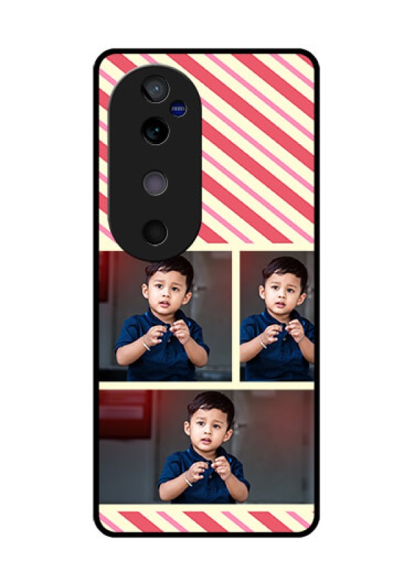 Vivo V40 5G Custom Glass Phone CasePicture Upload Mobile Case Design