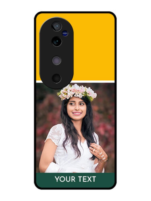 Custom Vivo V40 5G Custom Glass Phone CaseLove You Design