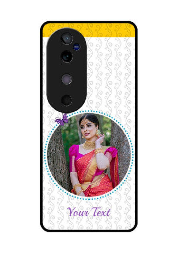 Vivo V40 5G Custom Glass Phone CaseGirls Premium Case Design