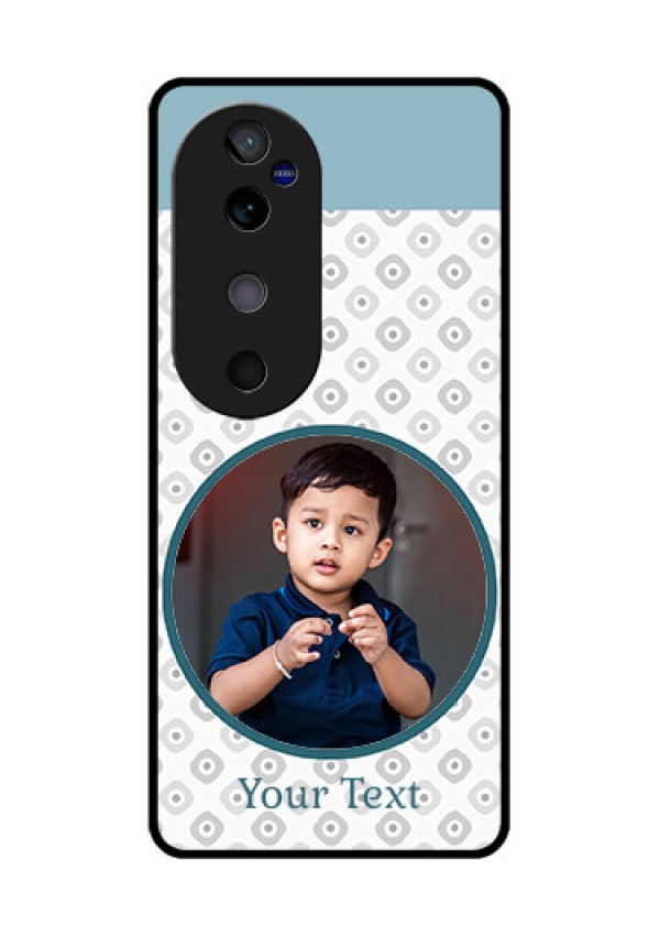 Vivo V40 5G Custom Glass Phone CasePremium Cover Design
