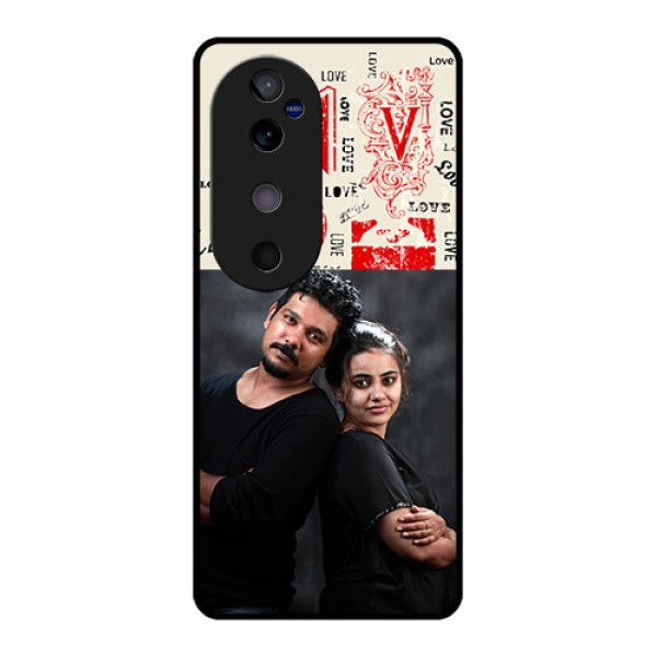 Vivo V40 5G Custom Glass Phone CaseTrendy Love Design Case Vivo V40 5G Custom Glass Phone CaseTrendy Love Design Case