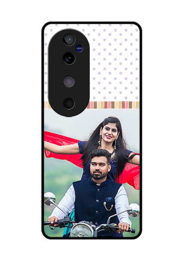 Vivo V40 5G Custom Glass Phone CaseCute Family Design