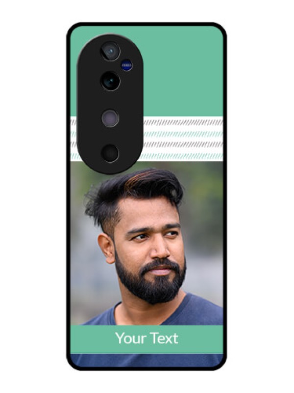 Custom Vivo V40 5G Custom Glass Phone CasePremium Cases For Girls